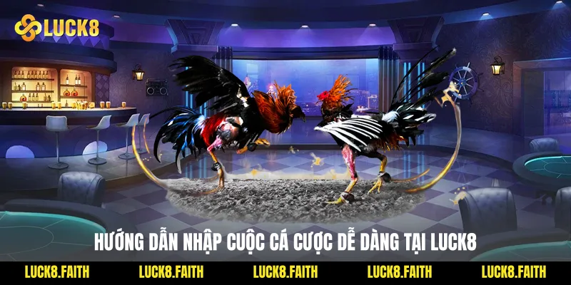 Hướng dẫn nhập cuộc cá cược dễ dàng tại Luck8
